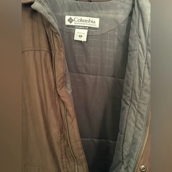 Columbia Sportswear Suede/Nubuck Zipper Jacket Size XL Mens - Picture 3 of 5